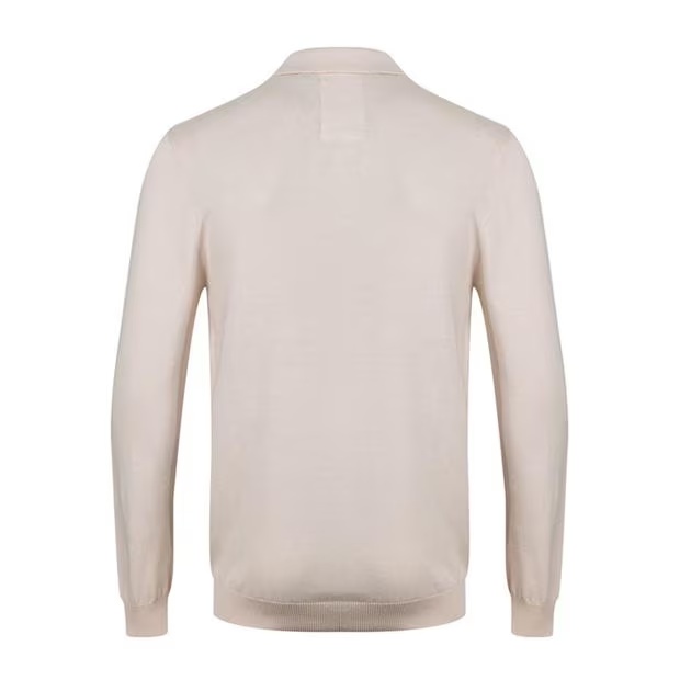 Luke 1977 Venice Long Sleeve Knitted Polo Shirt