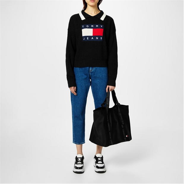 Tommy Jeans TJ Flag Collar Knit