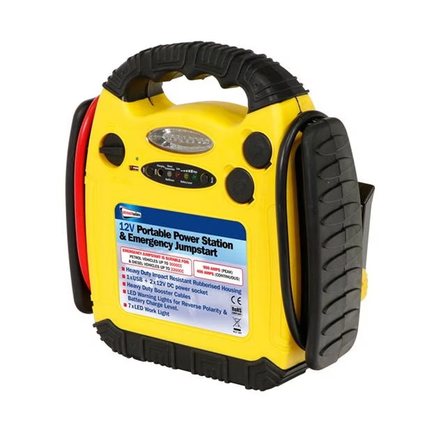 Streetwize 12V 15Ah Portable Power Station & Emergency Jumpst