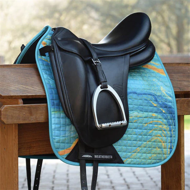 Weatherbeeta Prime Marble Dressage Saddle Pad