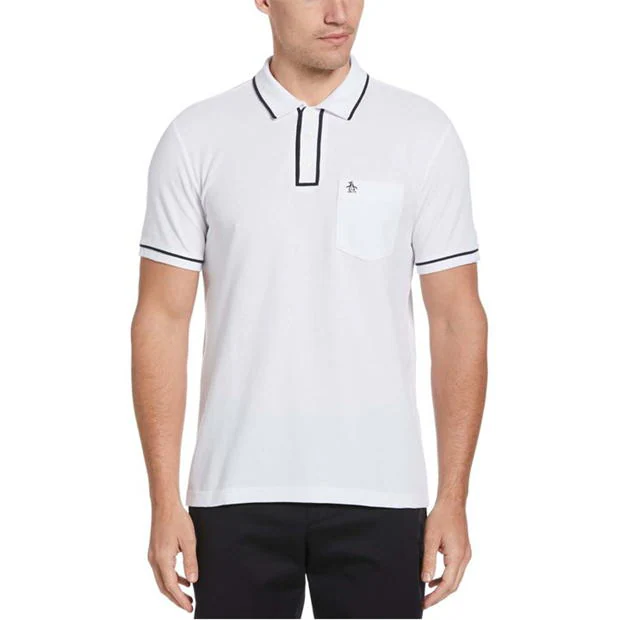Original Penguin Earl Organic Cotton Pique Polo Shirt