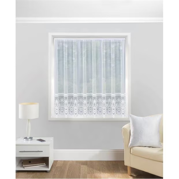 Tyrone Textiles Brazil Base Lace Net Cut Panel