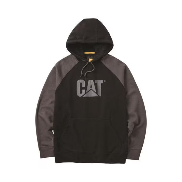 Caterpillar Raglan Hooded Sweatshirt
