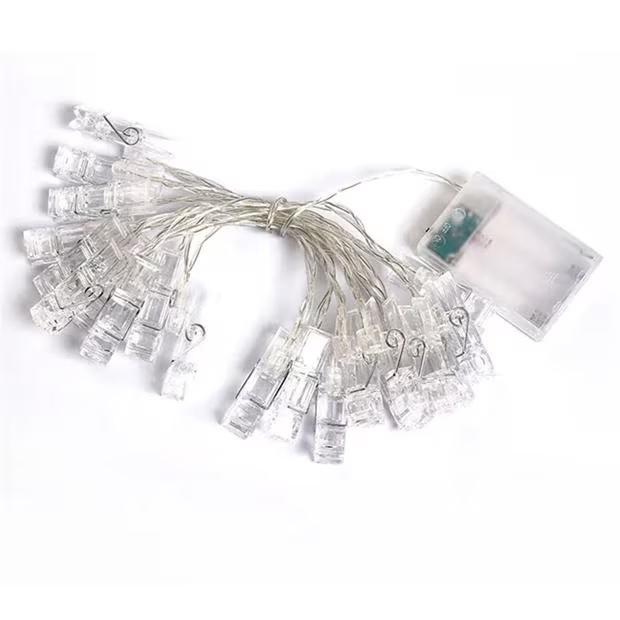 Groov-e LED Photo Clip Fairy String Lights