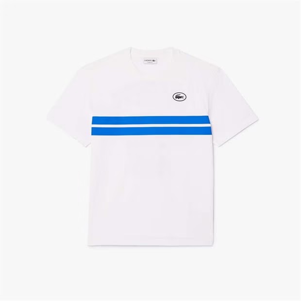 Lacoste Heritage Print Cotton T-Shirt