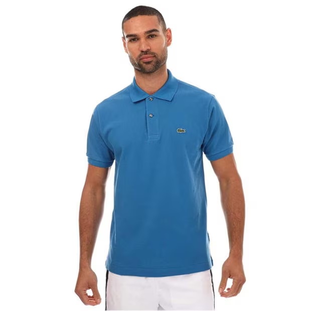 Lacoste Short Sleeved Ribbed Collar Polo Shirt