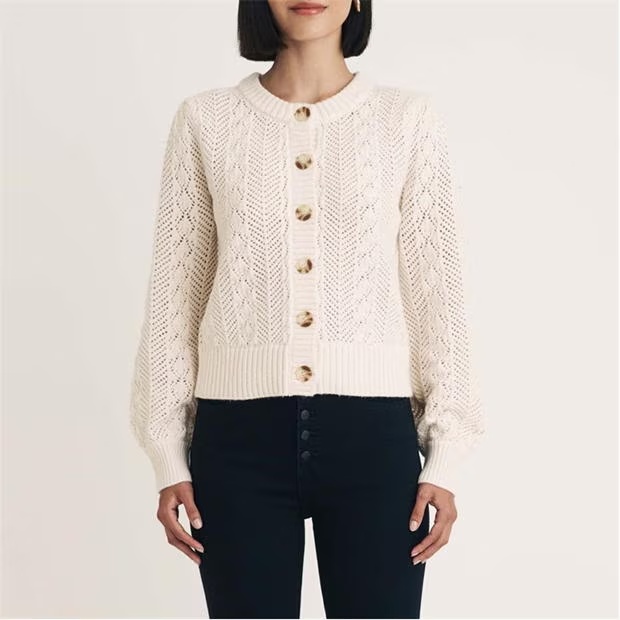 Nobodys Child Pointelle Knitted Cardigan