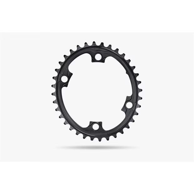 absoluteBlack OVAL 110BCD 4 holes, 2X, asymmetric Shimano