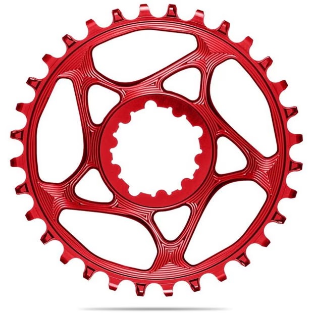 absoluteBlack Round Sram Direct Mount Boost chainring N/W, RED