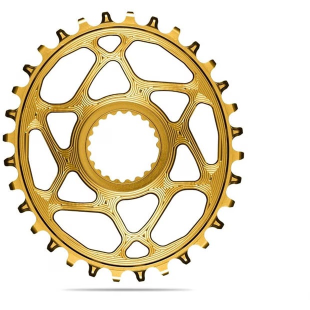 absoluteBlack OVAL XTR M9100 Direct Mount chainring, GOLD