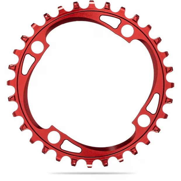 absoluteBlack Round 104BCD narrow/wide chainring, RED