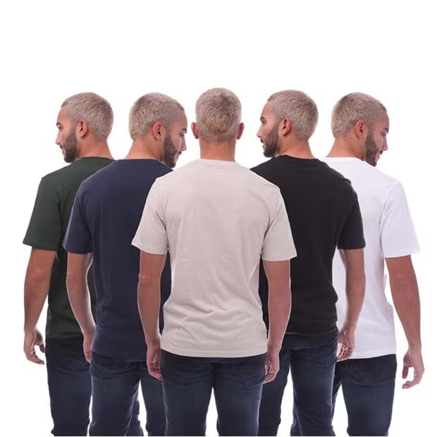 Jack and Jones Warrior S 5 Pack T-Shirts