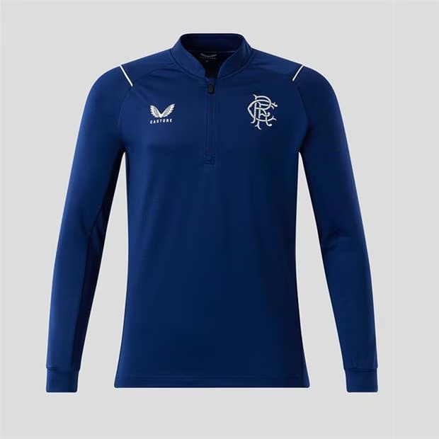 Castore Rangers quarter Zip Top Mens