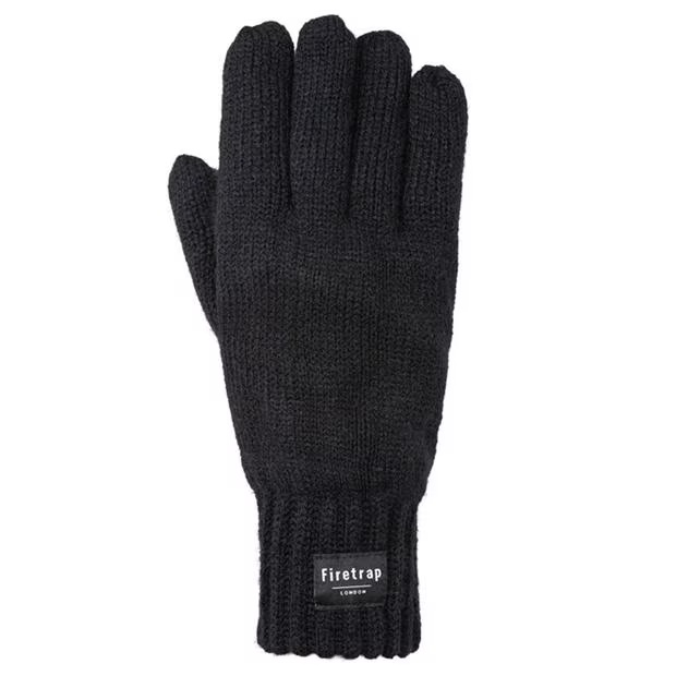 Firetrap Knitted Gloves Adults