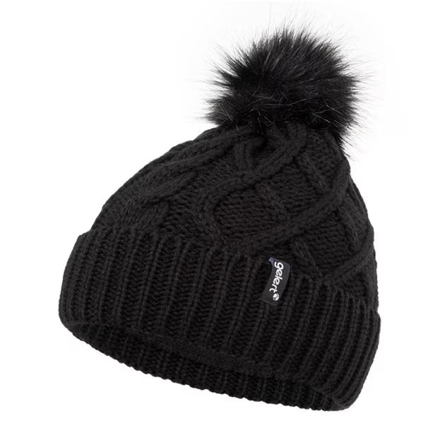 Gelert Twist Knitt Pom Beanie Womens