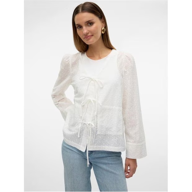 Vero Moda Palma Tie Top Ld99