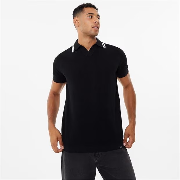 Jack Wills Tipped Waffle Polo