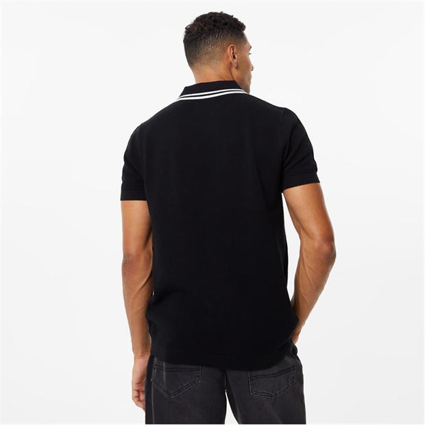Jack Wills Tipped Waffle Polo