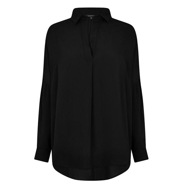 French Connection Rhodes Crepe Shirt