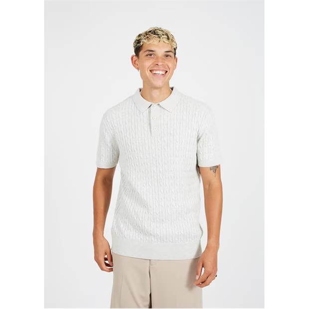 Brave Soul Button Knit Polo