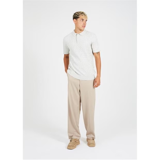 Brave Soul Button Knit Polo