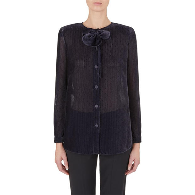 EMPORIO ARMANI Bow Applique Shirt