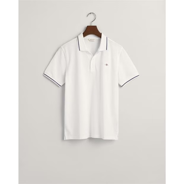 Gant Teens Tipped PiquÃ© Polo Shirt