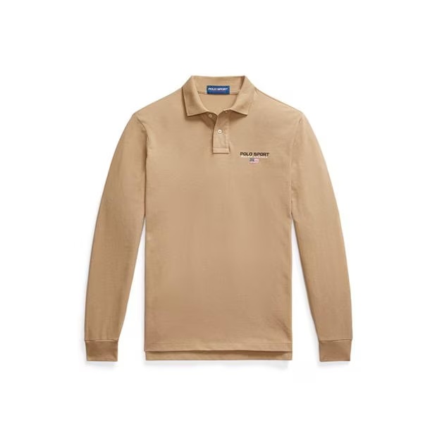 Polo Sport by Ralph Lauren Cuffed Long Sleeve Polo Shirt