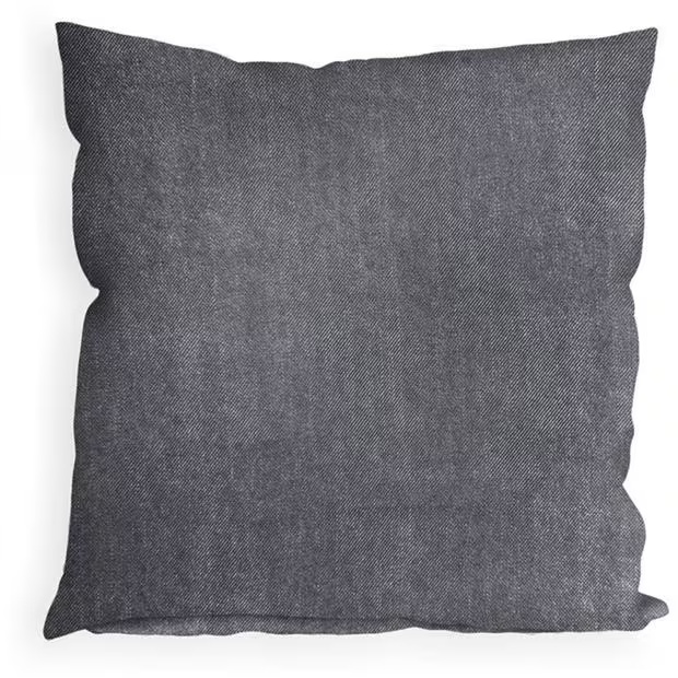 Alan Symonds Plain Grey Outdoor Water-repellant Cushion Pair