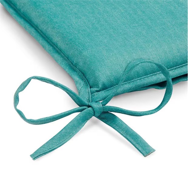 Alan Symonds Plain Green D Shaped Seat Pad Pair