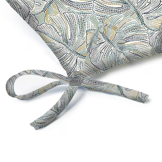 Alan Symonds Monstera D Shaped Seat Pad Pair