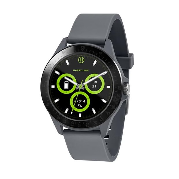 Harry Lime Harry Lime Fashion Smart Watch in Grey with Black