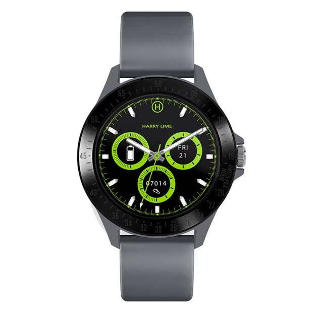 Harry Lime Harry Lime Fashion Smart Watch in Grey with Black