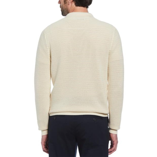 Original Penguin Long Sleeve Polo Mens