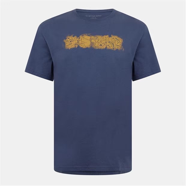 G Star Distressed Logo T-Shirt