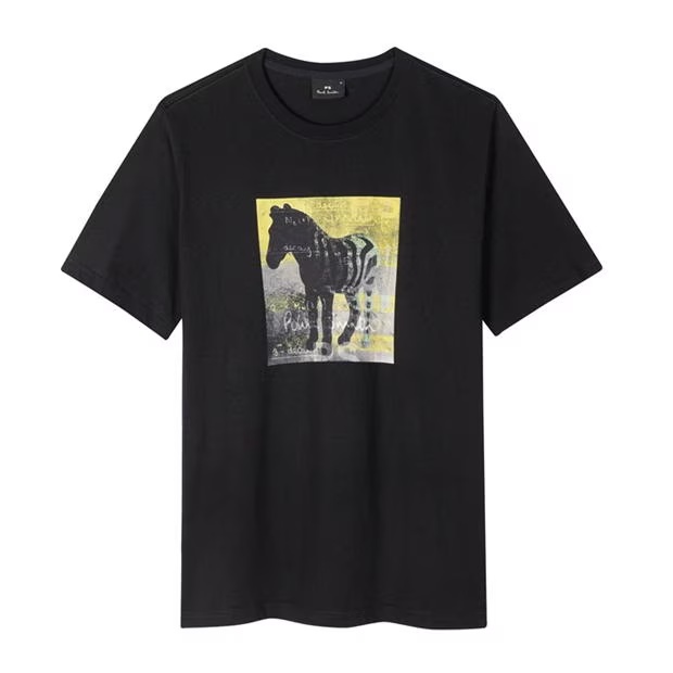 PS Paul Smith Zebra Square Graphic T-Shirt