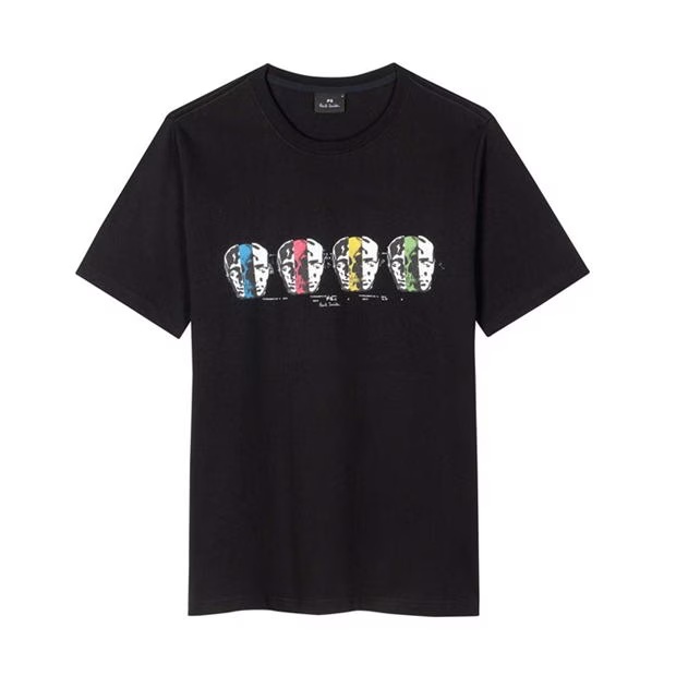 PS Paul Smith Multi- Coloured Skull T-Shirt