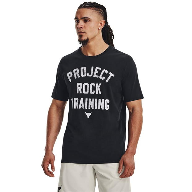 Under Armour Armour Ua Pjt Rock Training Ss T-Shirt Mens