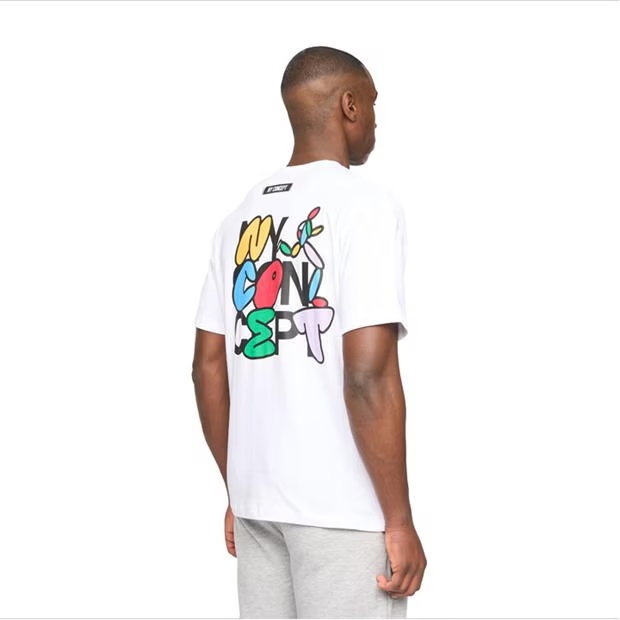 NY Concept Concept Graffiti T-Shirt
