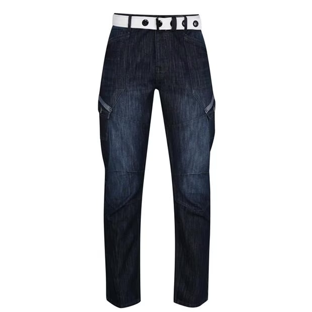 Airwalk Belted Cargo Jeans Mens