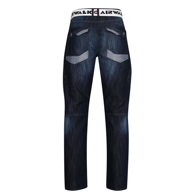 Airwalk Belted Cargo Jeans Mens