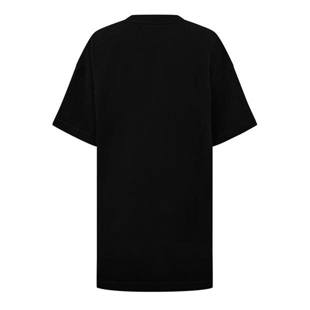 OFF WHITE Painter Logo Snap Tee Dress