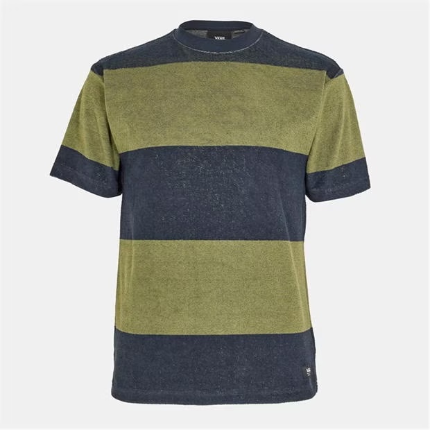 Vans Bergman Stripe Ss Parisian Night T-Shirt Unisex Adults