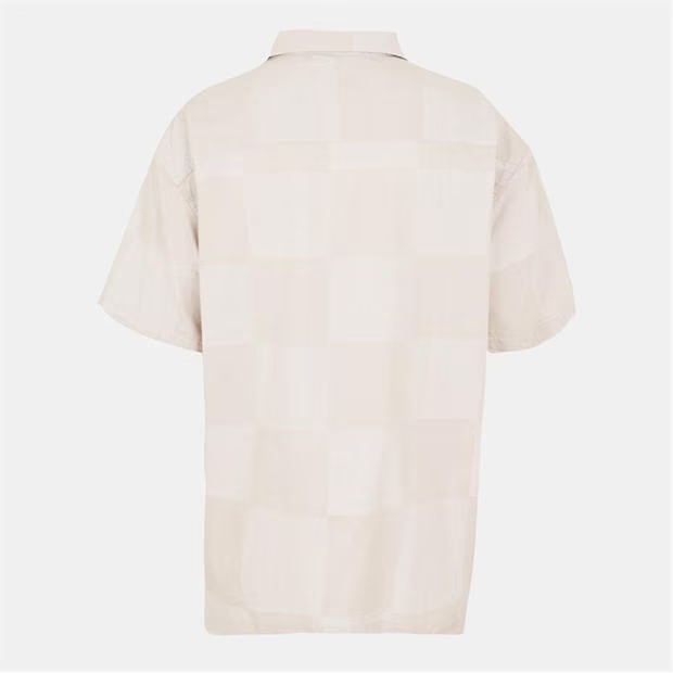 Vans Kessler Checkerboard Ss Woven White T-Shirt Unisex Adults