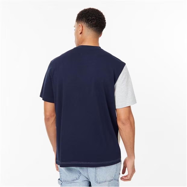 Jack Wills Wave Cut and Sew T-Shirt