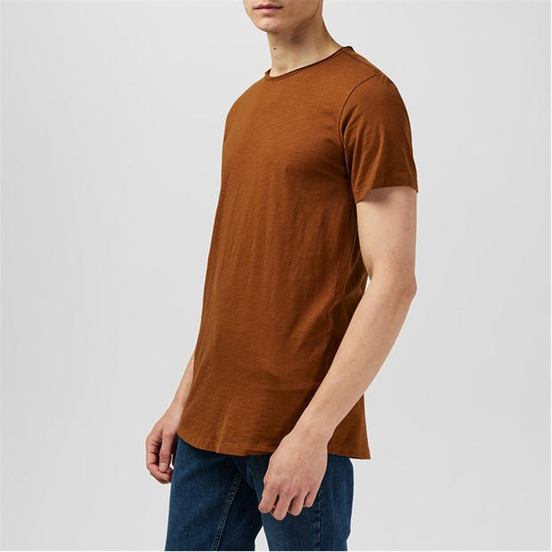 Fabric Short Sleeve T-Shirt Mens