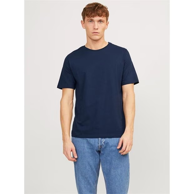 Jack and Jones Basic 5-Pack T-Shirt Mens