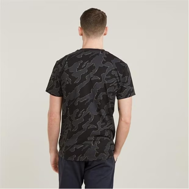 G Star Camo Crewneck T-Shirt