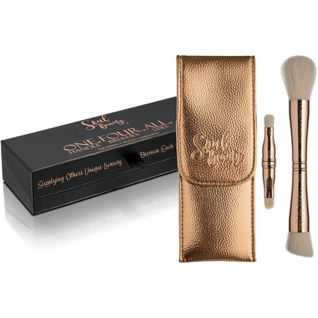 Soul Beauty Soul Beauty One Four All 4-in-1 Travel Brush