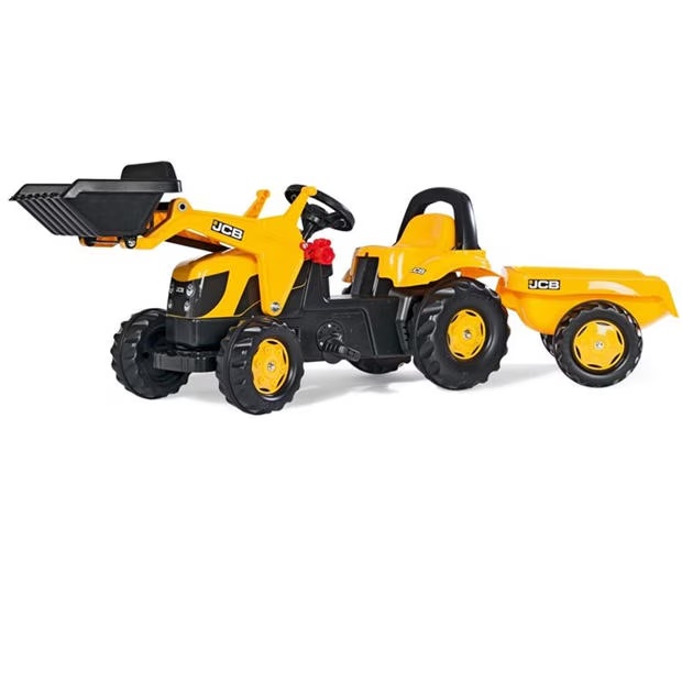 rolly toys JCB Kid Trac +Loader + Trailer